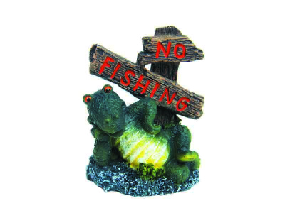 PRIME Декорация пластиковая Крокодильчик 5.5X4X6.5см PR-BM168-14